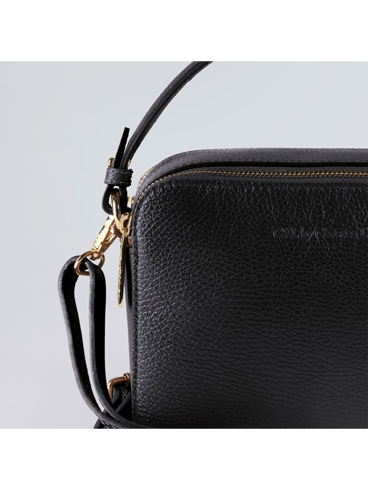 CXL by Christian Lacroix Leder-Umhängetasche in Schwarz - (B)21 x (H)17 x (T)8 cm günstig kaufen onesize