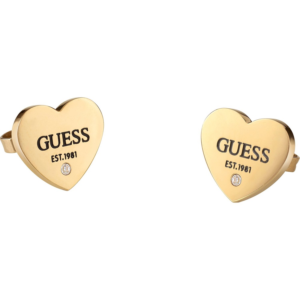 Guess Boucles d'oreilles à fermoir à poussette Acier inoxydable Boucles d'oreilles