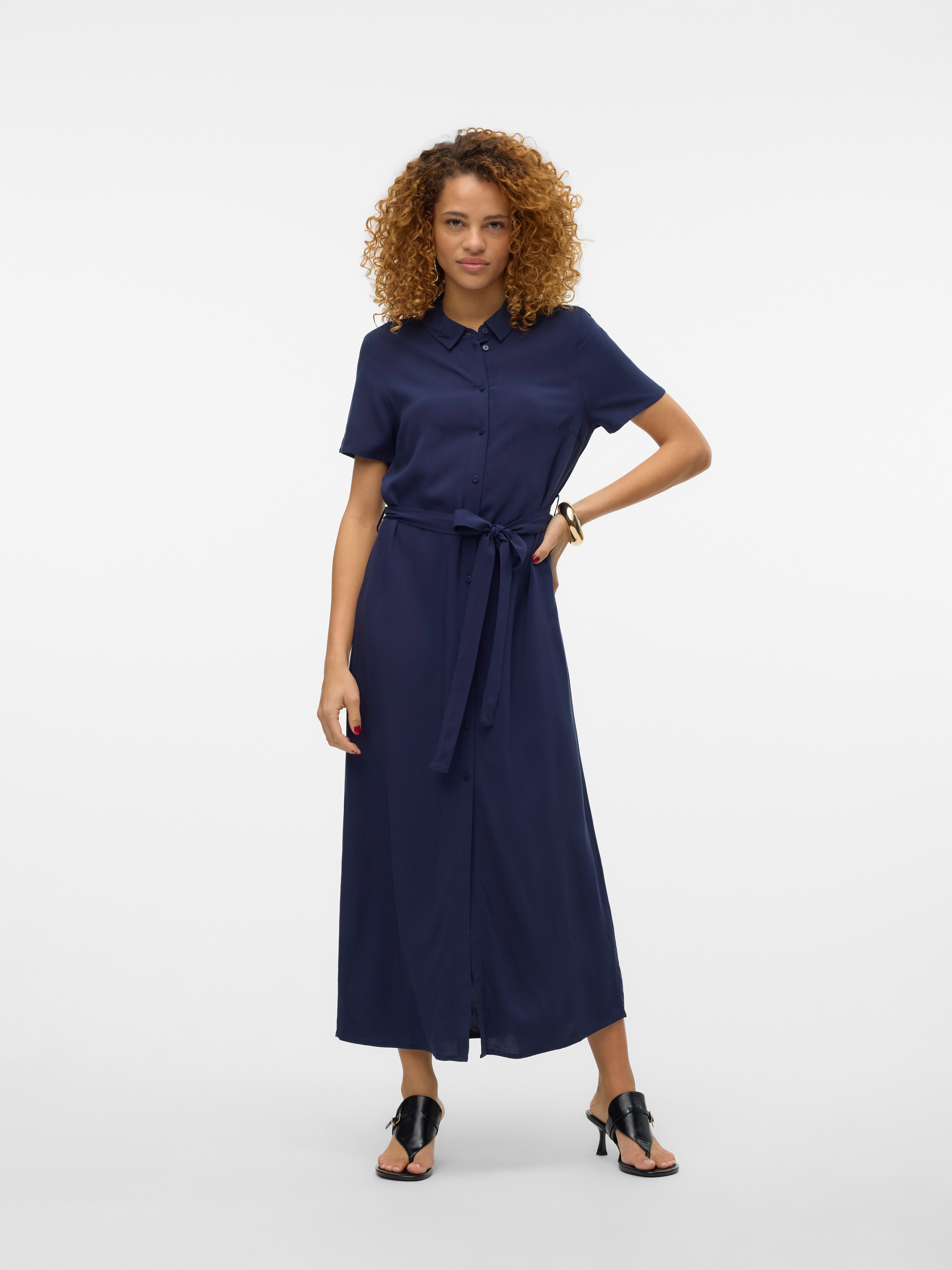 VMEASY Langes Kleid