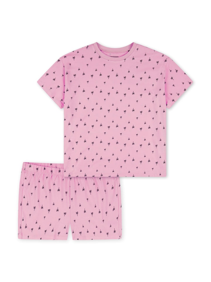 Schiesser Schlafanzug Nightwear Modal in Powder pink günstig kaufen 140