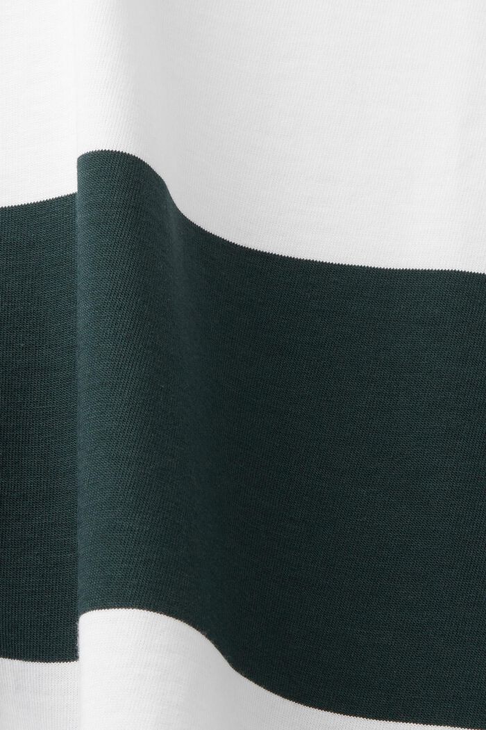 Langarm-Poloshirt mit Streifen