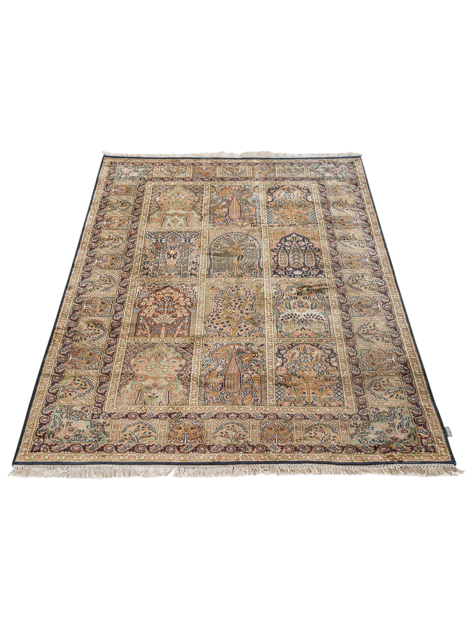 Kaschmir Seide 18/18 ca. 121 x 187 cm, Unikat / Einzelstück