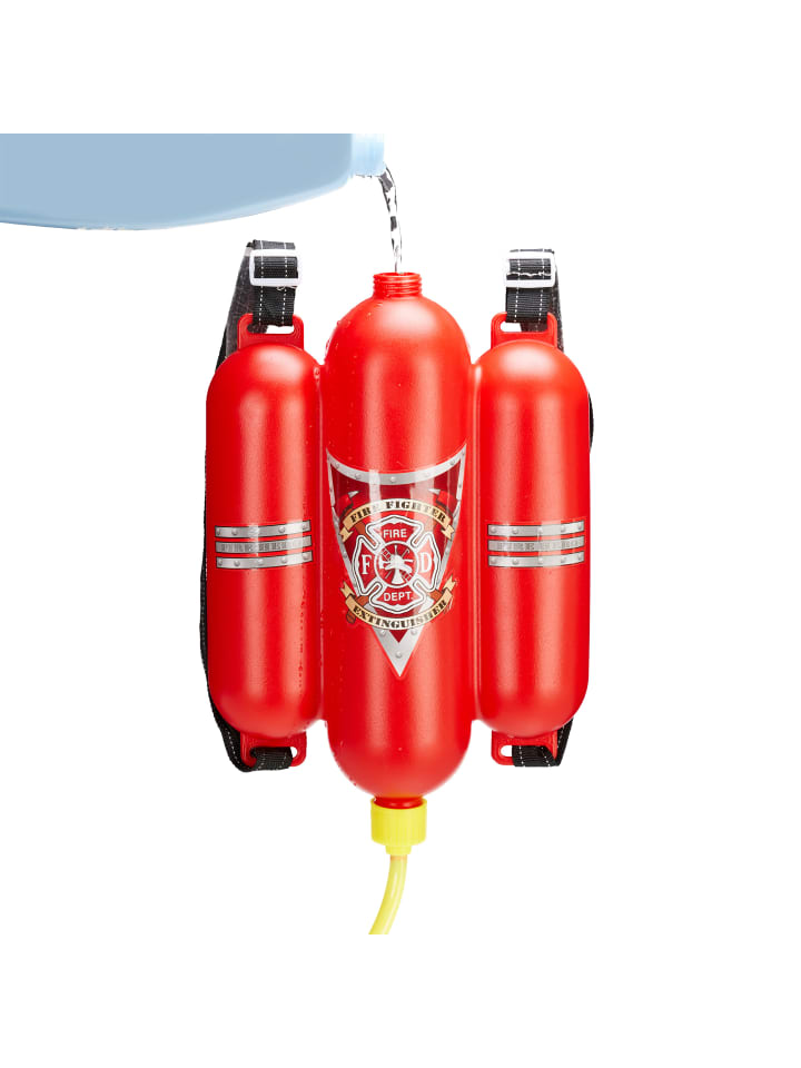 relaxdays 2x Feuerwehr Wasserspritze in Rot/ Gelb günstig kaufen onesize