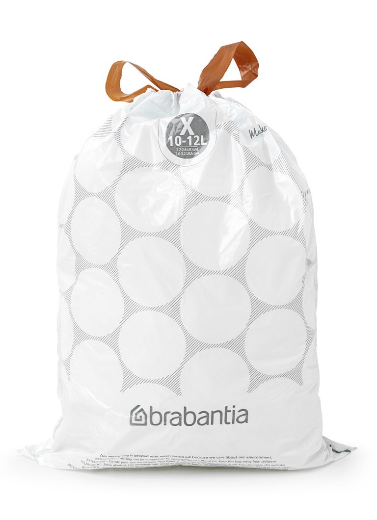 Sacs poubelle Brabantia Perfect Fit X 10-12L, 200 pièces