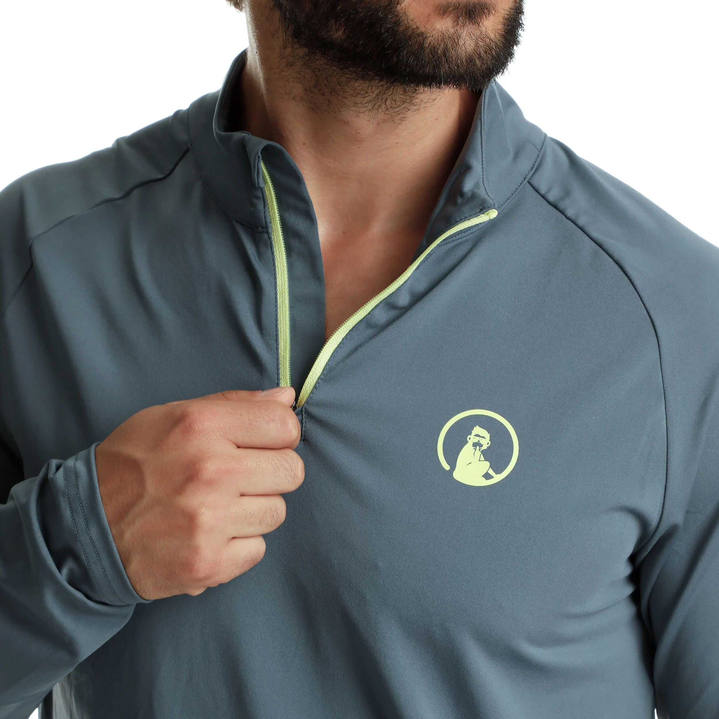 Perspectives Big Serve Longsleeve Herren - Blau