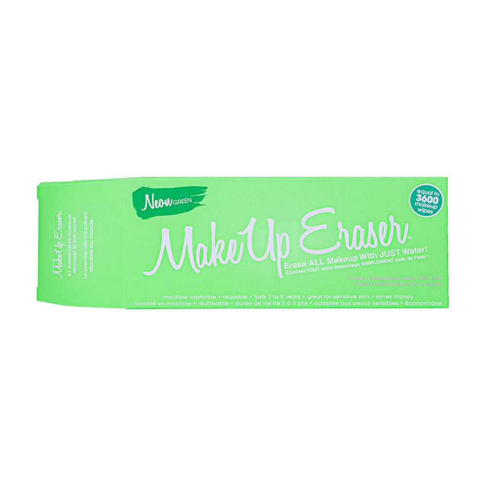 MakeUp Eraser Neon Green Serviette démaquillante réutilisable