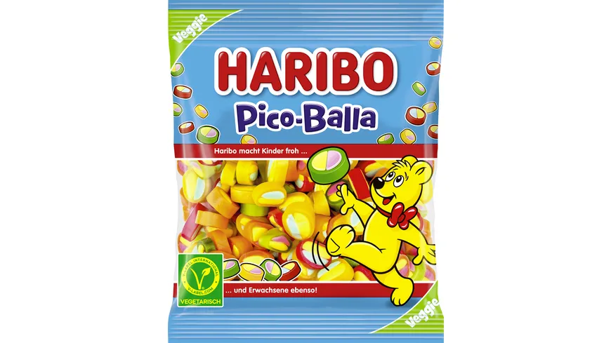 Haribo Fruchtgummi-Konfekt Pico-Balla 160 g