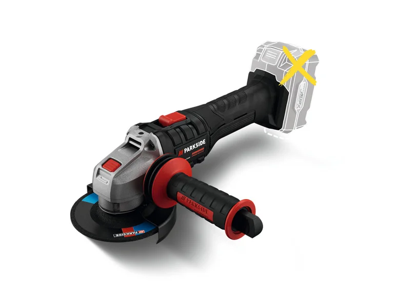 Esmerilhadeira angular sem fio PARKSIDE PERFORMANCE® PWSAP 20 Li C3, 20 V
