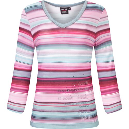 DAMEN SHIRT T-SHIRT 3/4 ARM