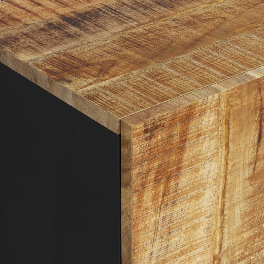 vidaXL Sideboard Sideboard mit 2 Türen 90x33x75 cm Massivholz Mango (1 St)
