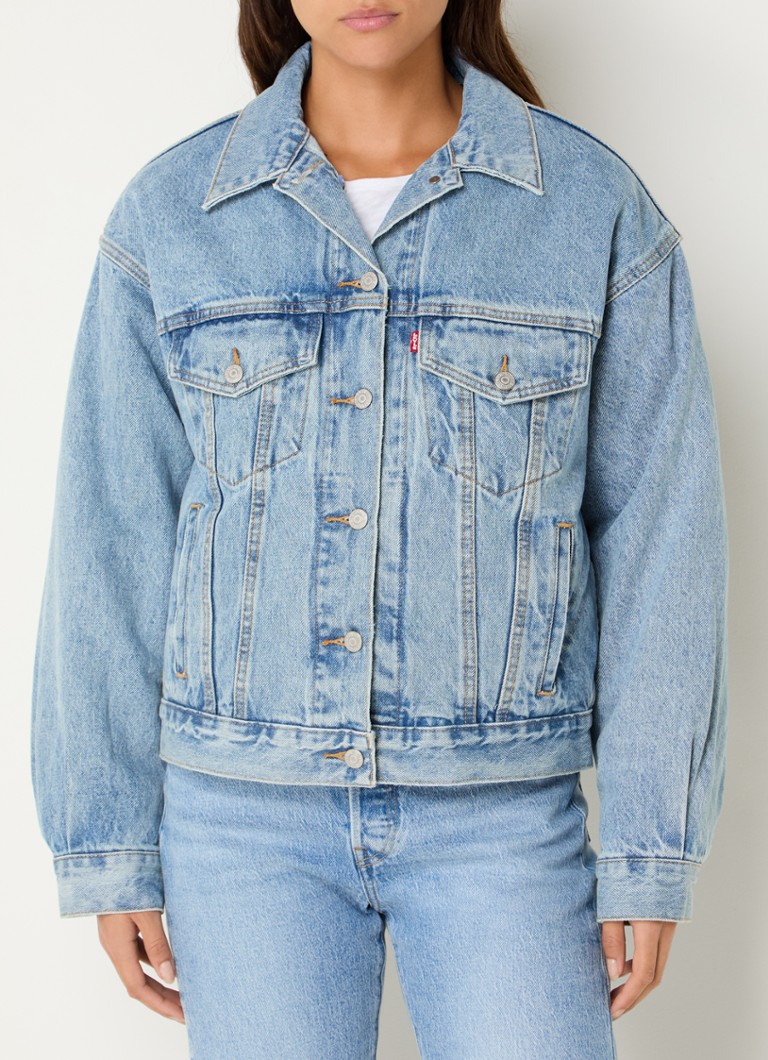 Levi's  Spijkerjas met steekzakken en uitneembare teddy voering