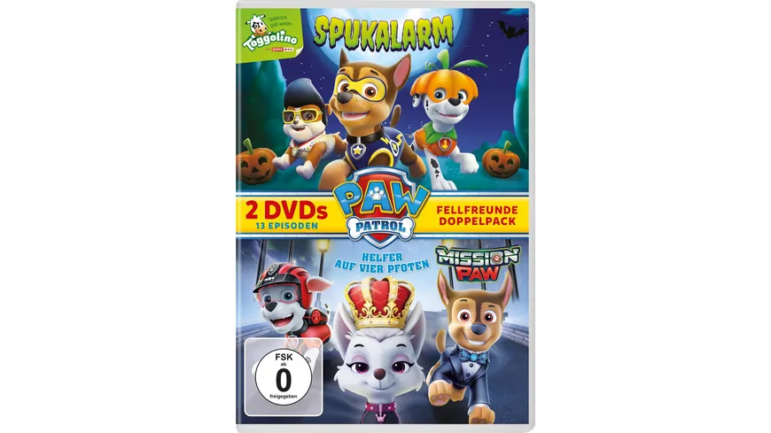 Paw Patrol - Spukalarm & Paw Patrol - Mission Paw  [2 DVDs]