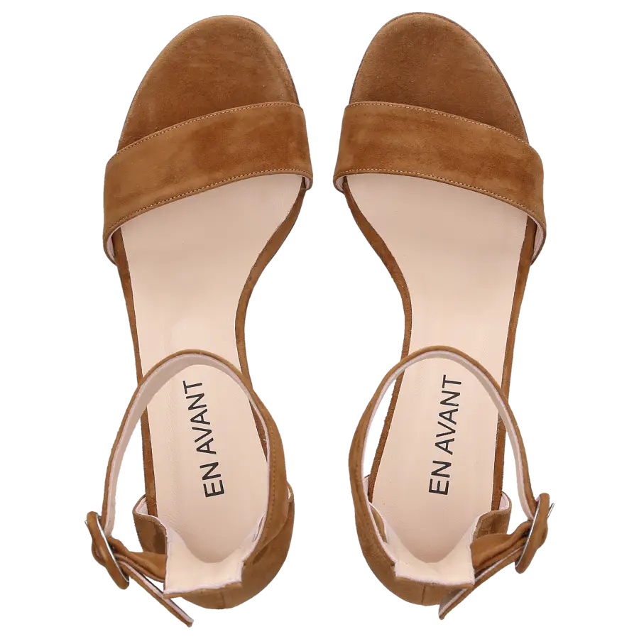 EN AVANT - Sandalen GR4 Veloursleder - braun