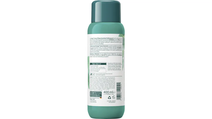 Kneipp Aroma-Pflegeschaumbad Erkältungs-Zeit 400 ml