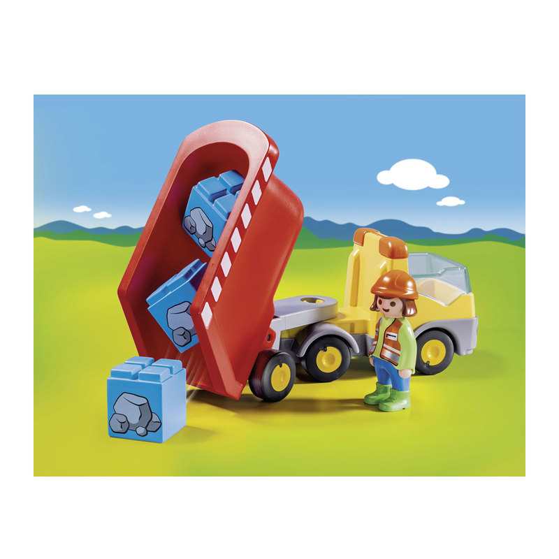 70126 Camion benne Playmobil 123