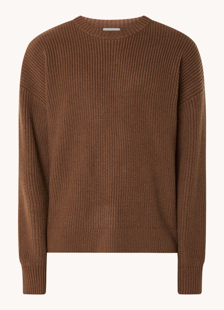 Sandro Chunky knit sweater in cashmere blend