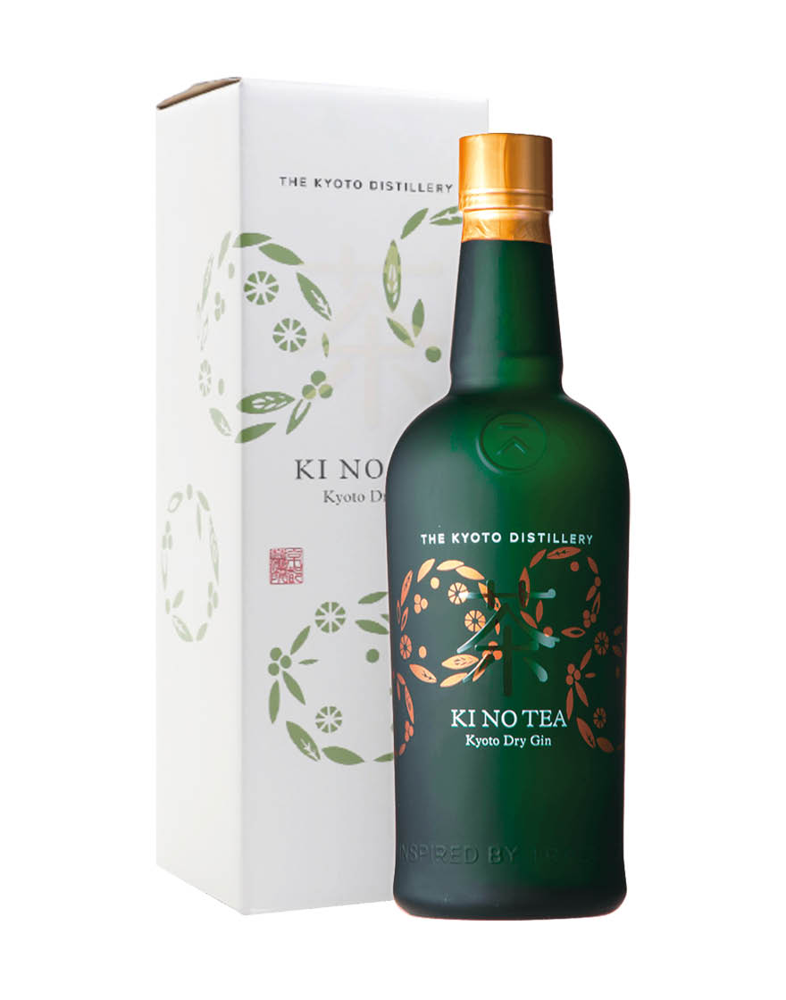 Ki No Tea Kyoto Dry Gin The Kyoto Distillery 0,7 ℓ, En Étui