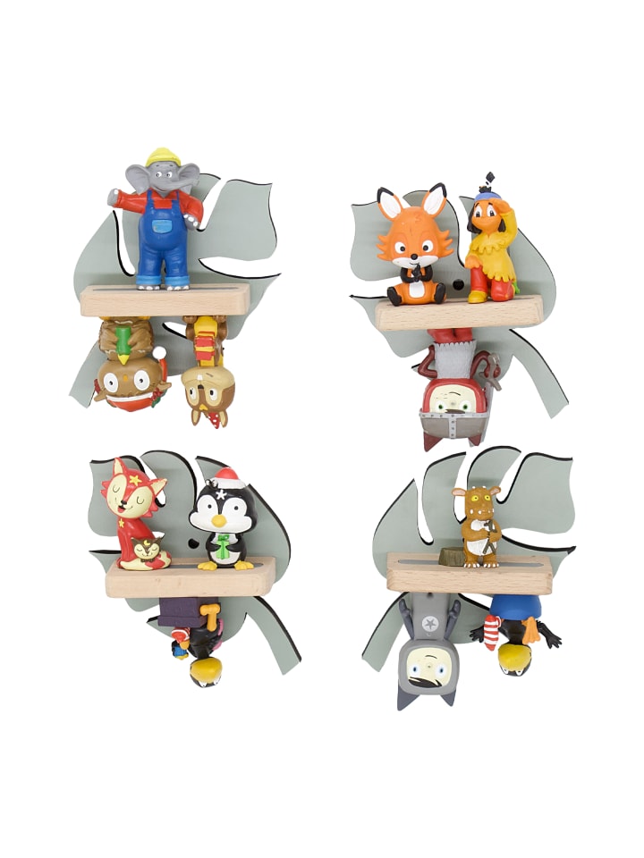 BOARTI Regal Natur Blätter Kinder Toniebox Tonies Figuren in Grün günstig kaufen onesize