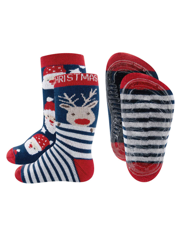 ewers 2er-Set Stoppersocken 2er Pack Weihnachten in bunt günstig kaufen