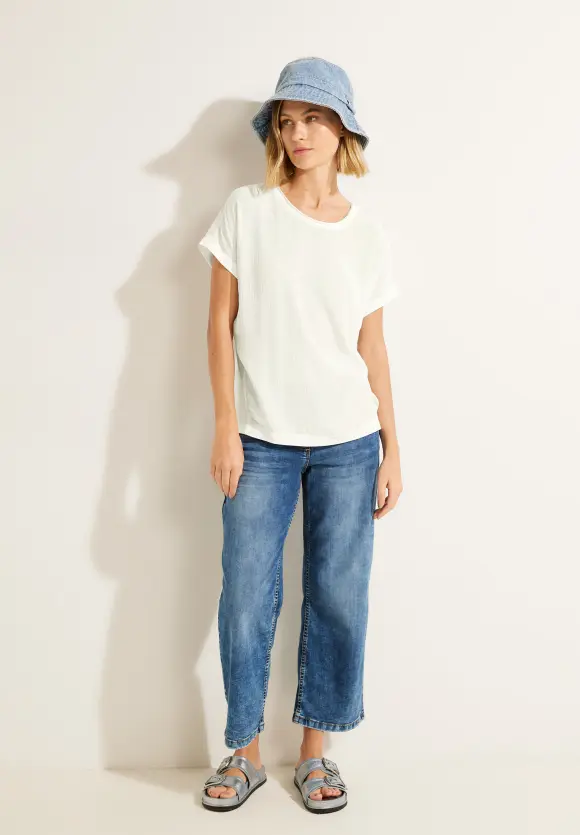 CECIL Materialmix Shirt