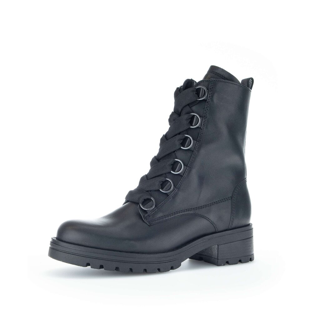 Gabor comfort Schnürstiefelette schwarz