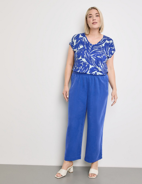 Weite Sommerhose aus TENCEL™ Lyocell