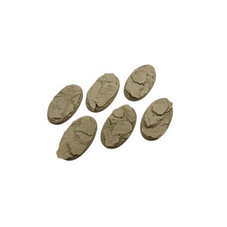 Shale Bases, Oval 60mm (4)