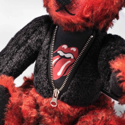Steiff Rocks! The Rolling Stones, 35 cm, schwarz