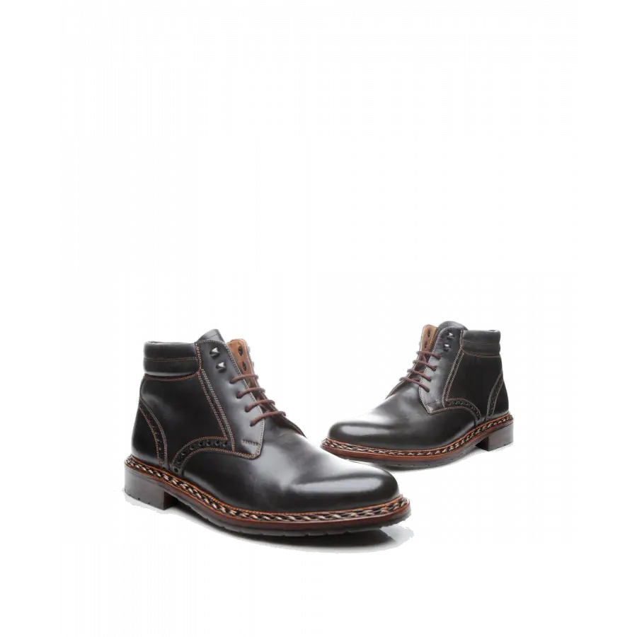 Heinrich Dinkelacker - Businessschuhe Derby BUDA PLAIN BC Kalbsleder - schwarz