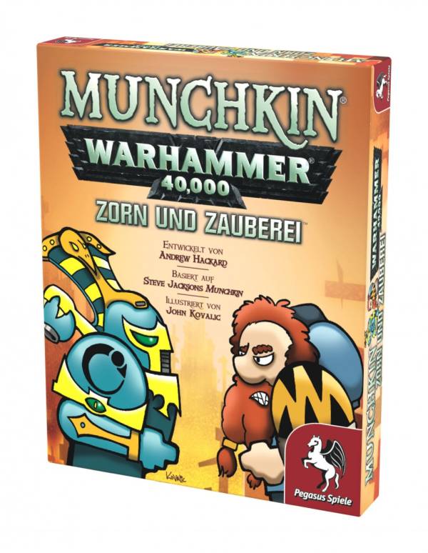 Munchkin Warhammer 40.000: Zorn und Zauberei (Erw.)