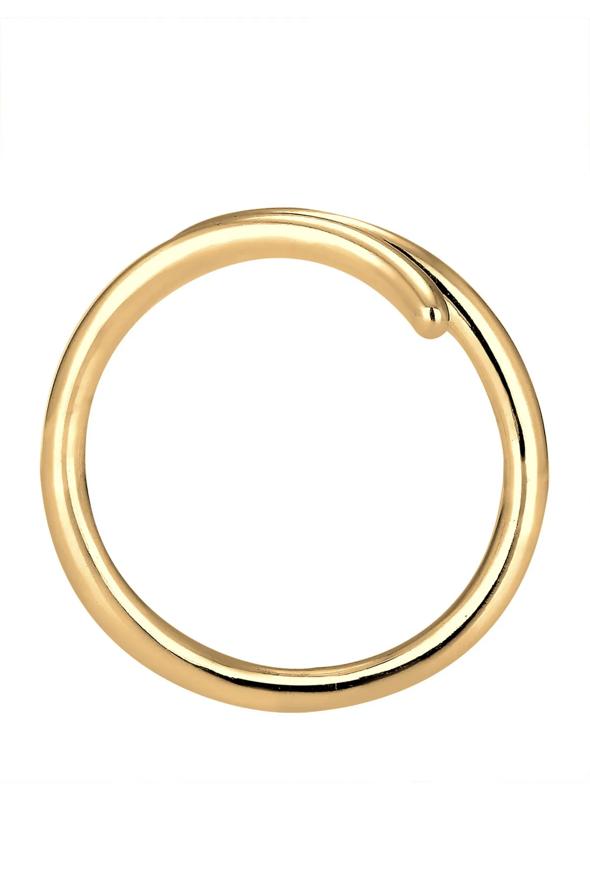ELLI  Ring Wickelring Statement Geo Blogger 925 Silber