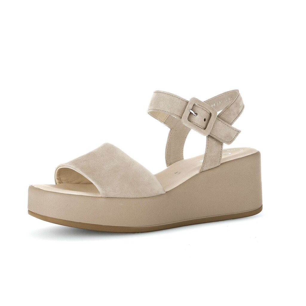Gabor fashion Plateau Sandale beige