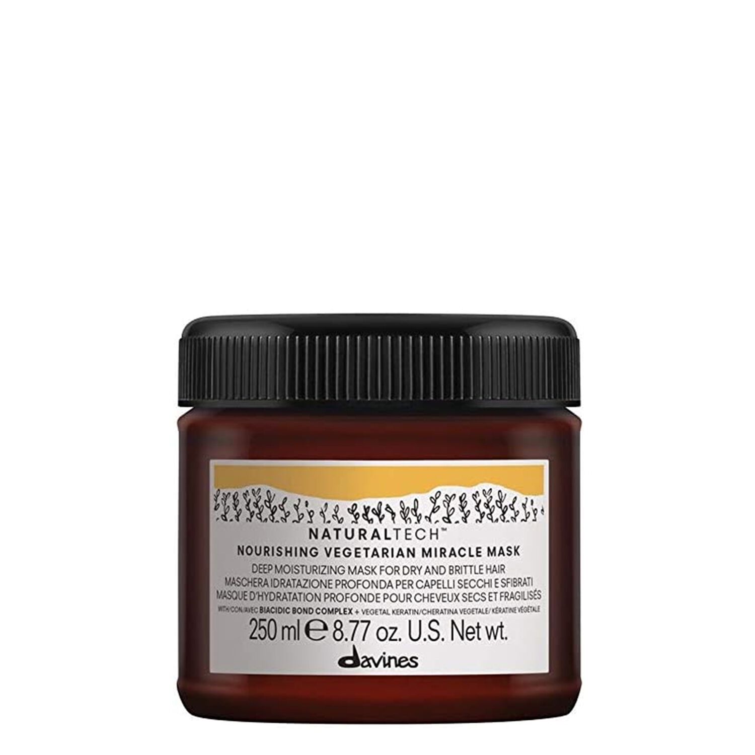 Davines Nourishing Vegetarian Miracle Mask Masque Hydratation Profonde 250 ml