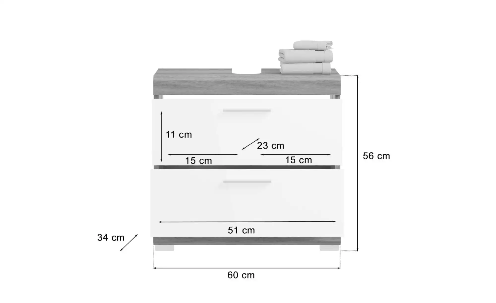 Waschbeckenunterschrank