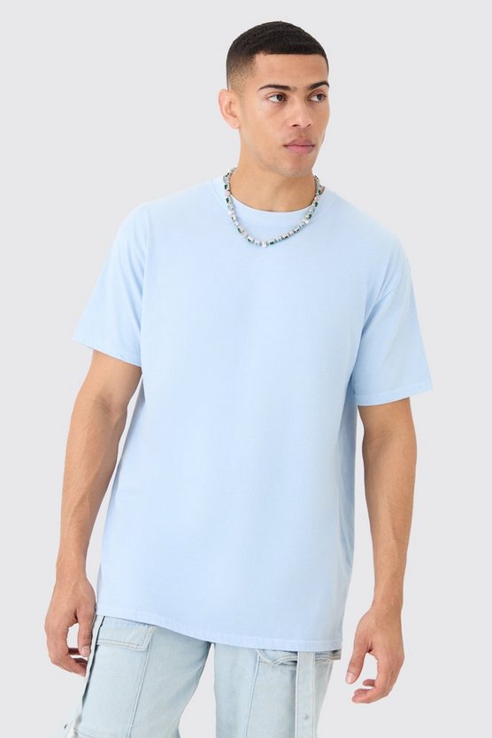 Oversize T-Shirt mit Beverly Hills Print