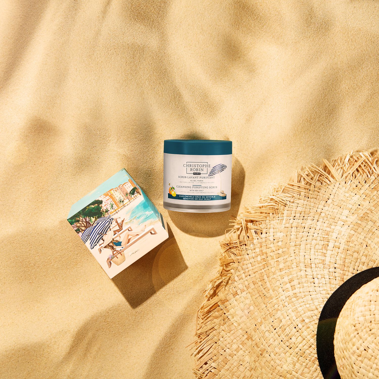 Christophe Robin Scrub Lavant Purifiant Au Sel Marin 250 ml