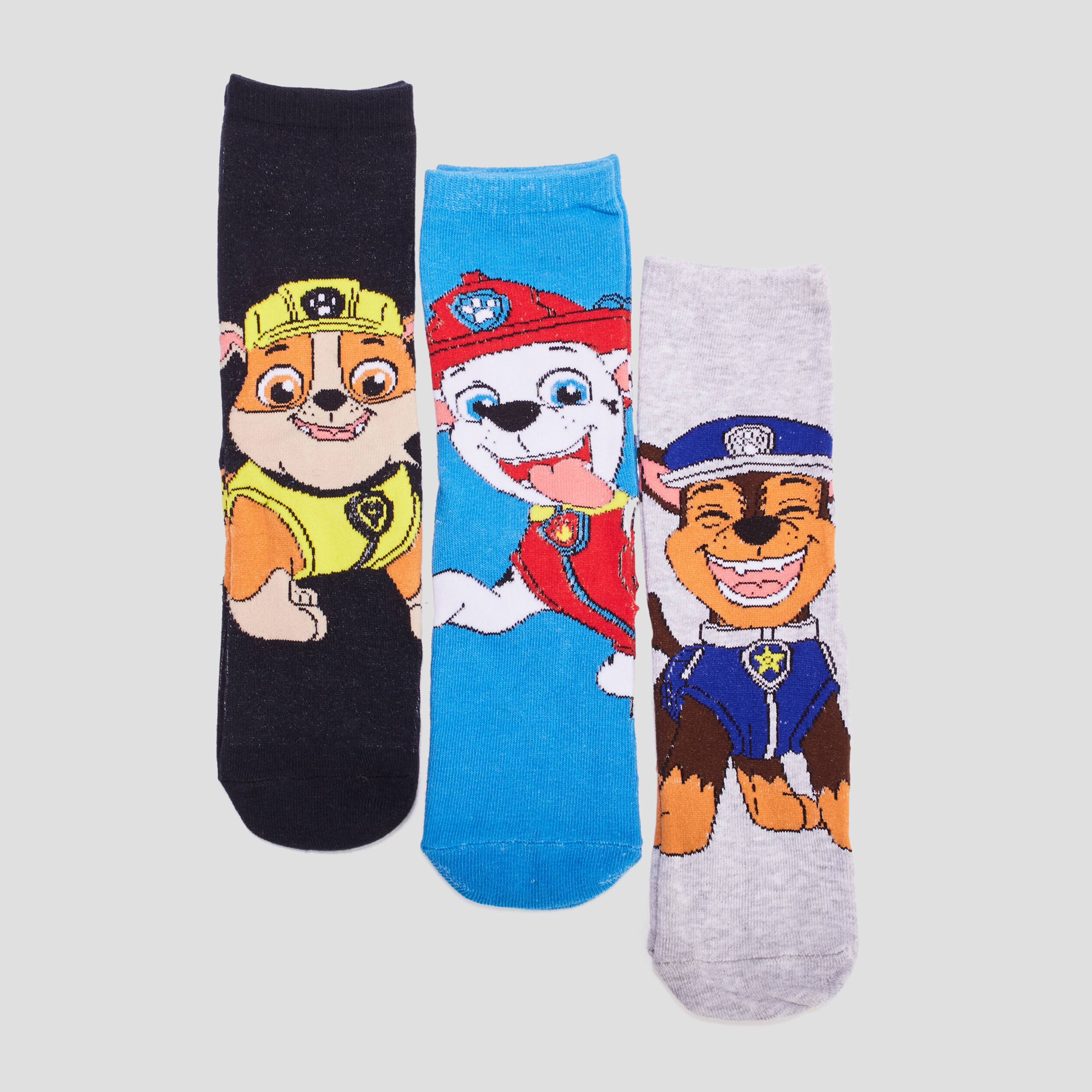 Lot 3 paires chaussettes Paw Patrol bleu garçon | La Halle