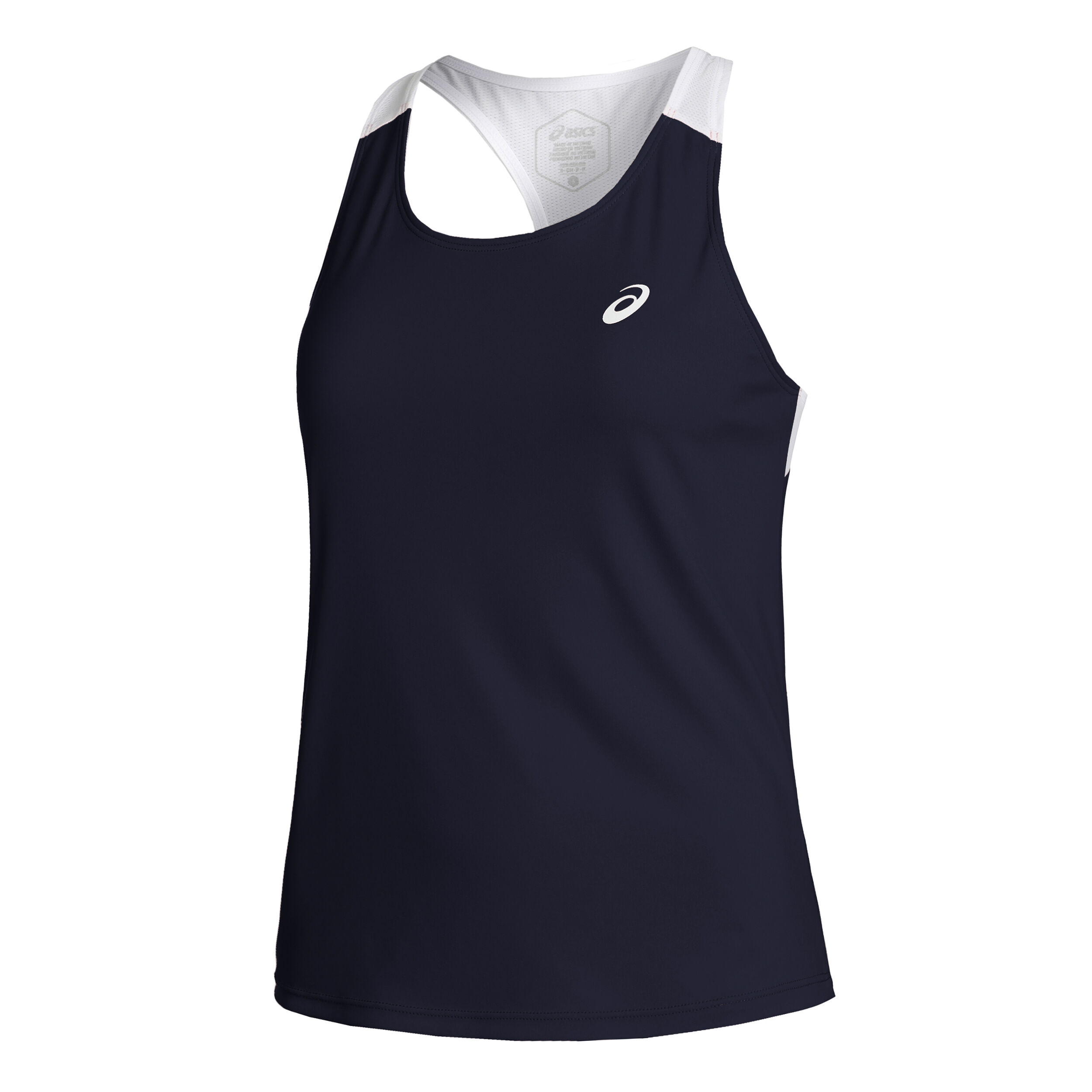Court Tank-Top Damen - Dunkelblau, Weiß