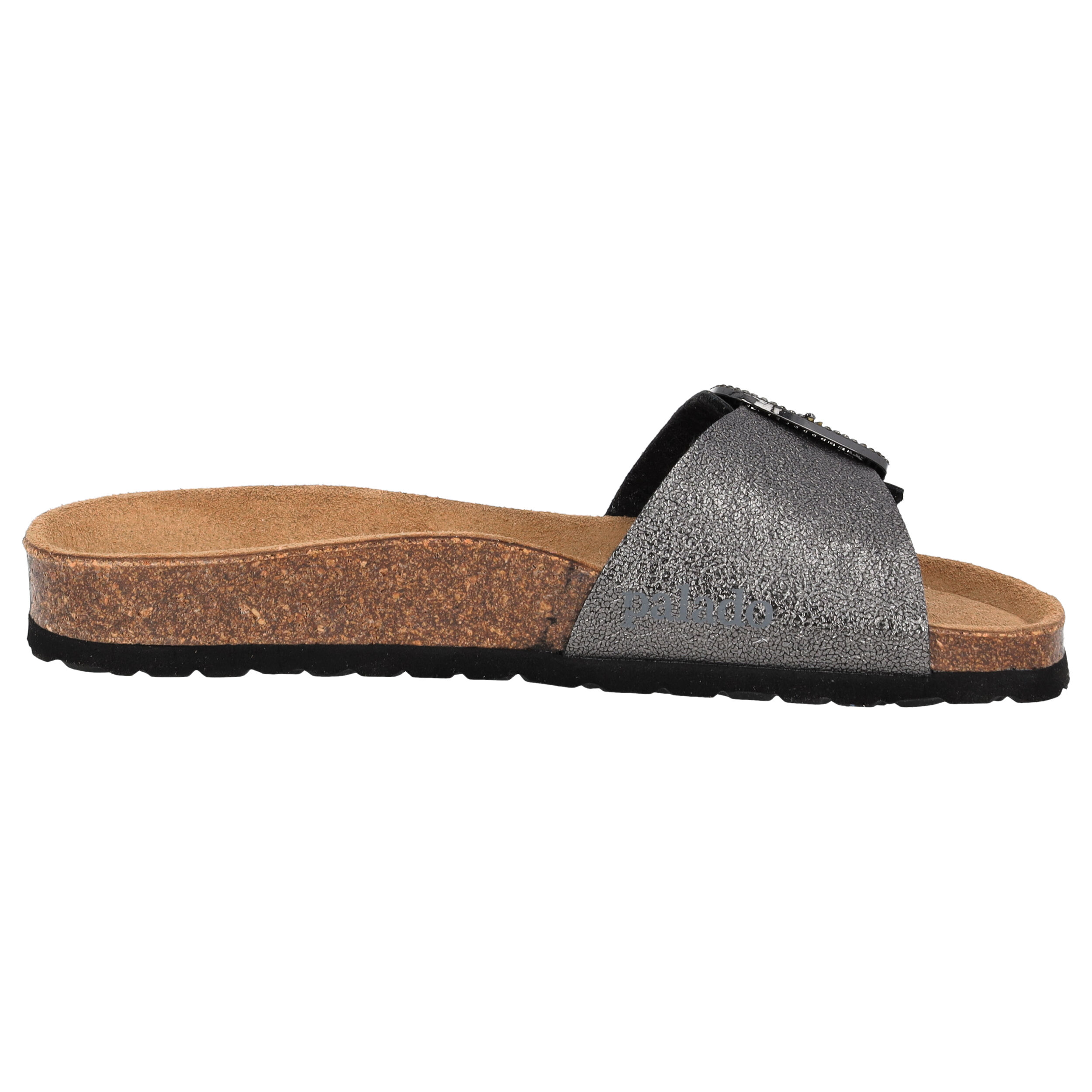 Palado Malta BX by Sila Sahin, Pantoletten, Damen, Silber Metallic