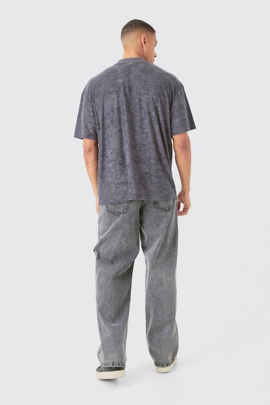 Oversize Frottee Man Signature T-Shirt