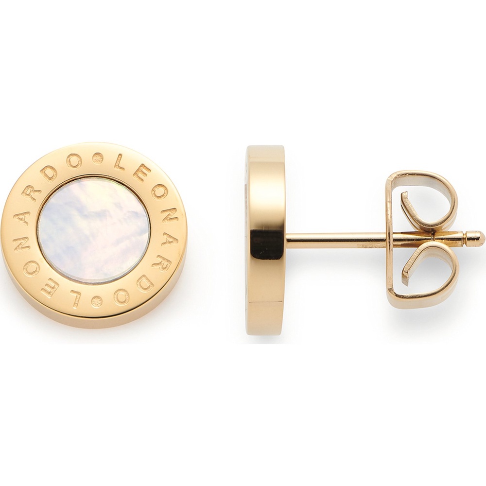 Leonardo Boucles d'oreilles à fermoir à poussette Acier inoxydable Boucles d'oreilles