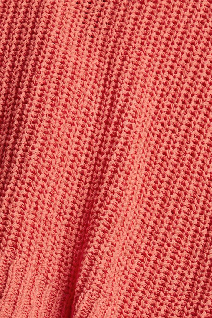 Cardigan aus Bändchengarn, Baumwoll-Mix