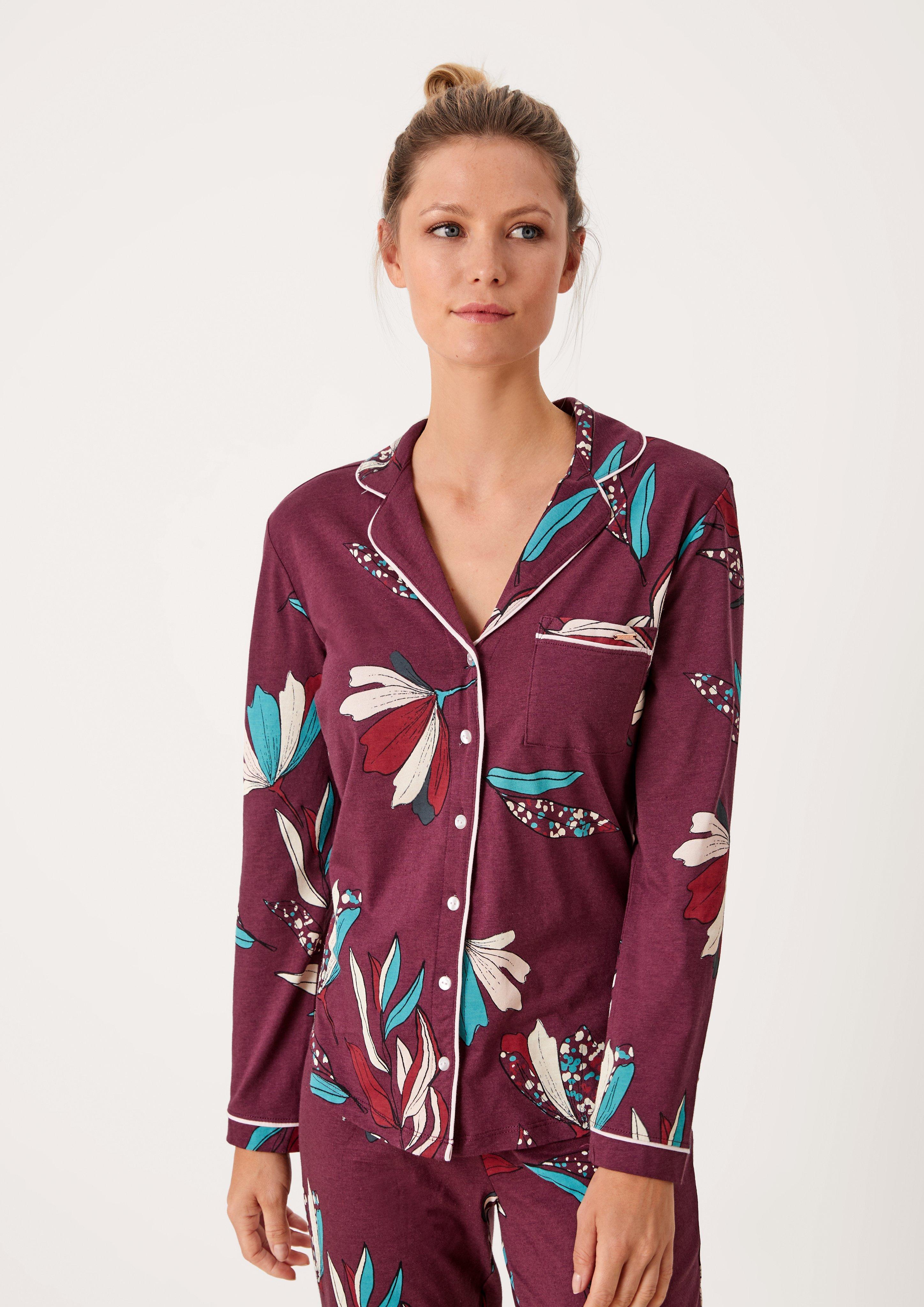 Pyjama mit Allover-Print  6006321-38F4