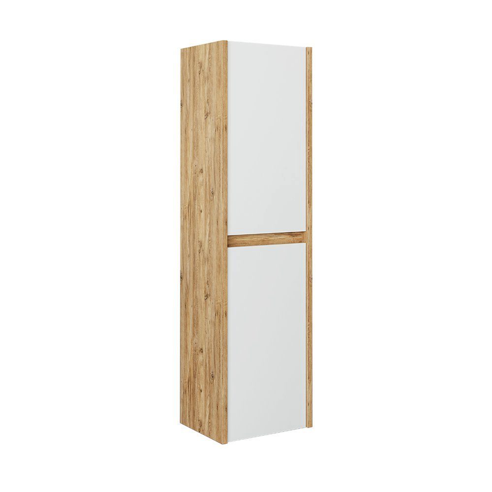 Roomart Badmöbel-Set, (Roomart, Badezimmermöbel, Hochschrank Badregal, in 5 Farben Badschrank)