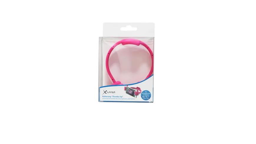 Xlayer Halterung Colour Line Thumbs Up Halterung Pink