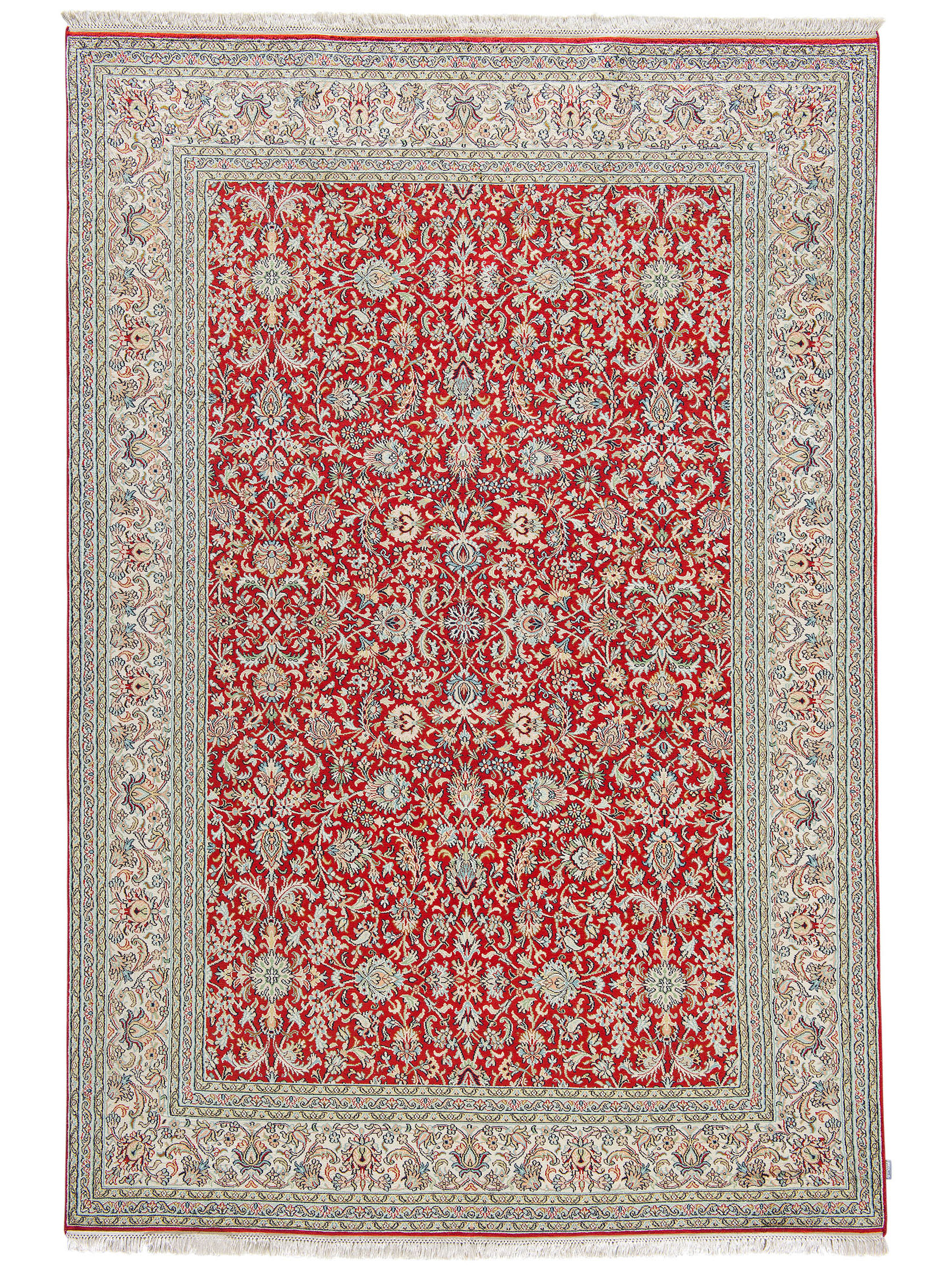 Kaschmir Seide 18/18 ca. 170 x 251 cm, Unikat / Einzelstück