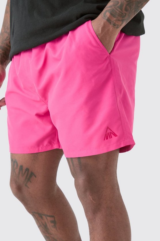 Plus mittellang Badehose