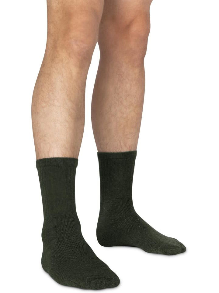 normani 10 Paar Outdoor-Socken ARMY in Oliv günstig kaufen