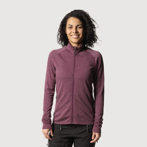 TEMPLET MIDLAYER JACKET W Damen - Wolljacke