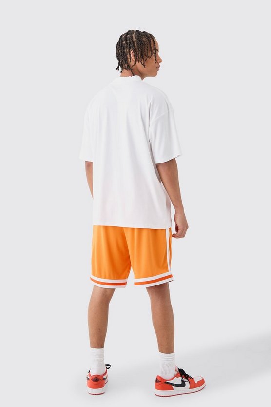 Oversize Space Jam T-Shirt und Mesh Shorts Set